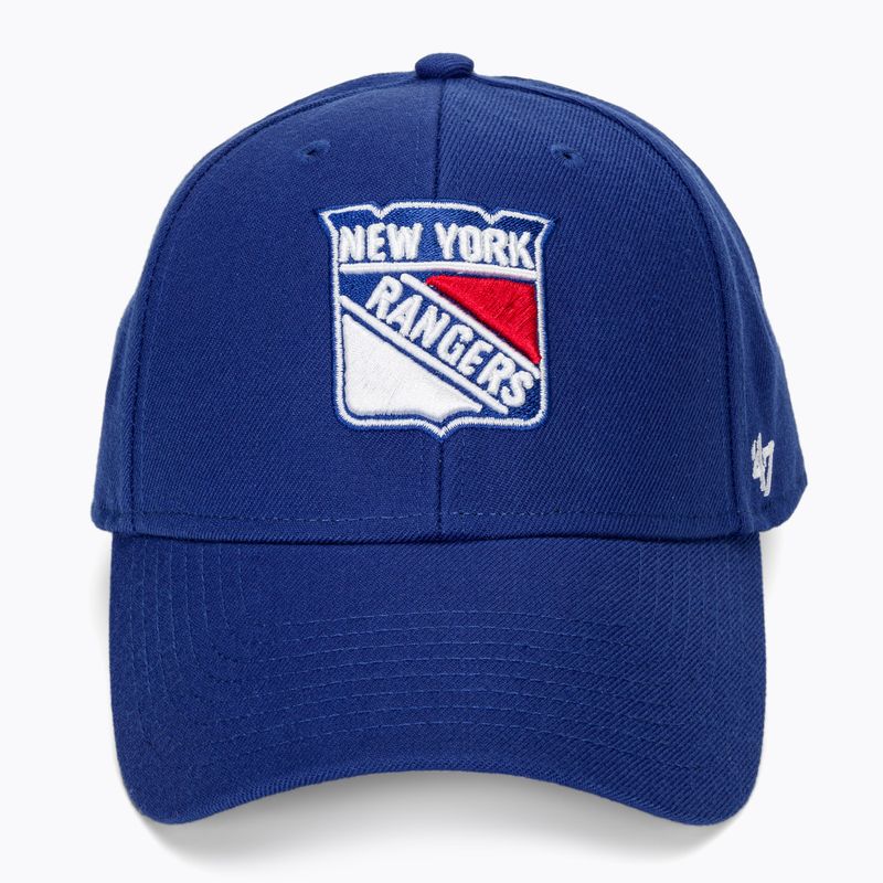 Kepuraitė su snapeliu 47 Brand NHL New York Rangers MVP royal blue 2