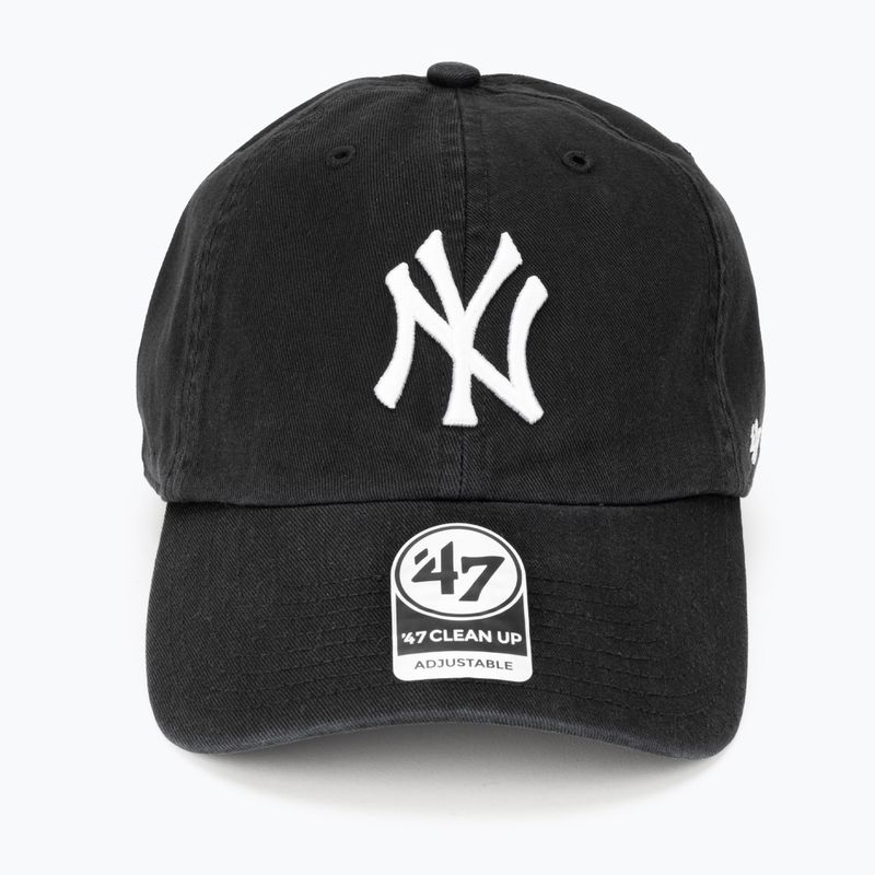 Kepurė su snapeliu 47 Brand MLB New York Yankees CLEAN UP B-RGW17GWSNL black 4