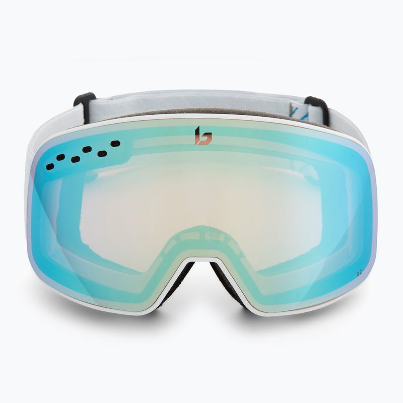 Slidinėjimo akiniai Bollé Nevada Small white metalic blue matte/azure 2