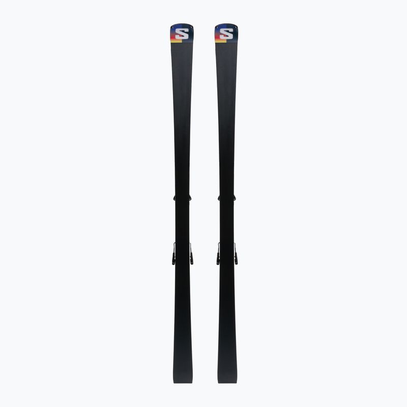 Salomon S Race GS 10 + M12 GW mėlynos ir baltos spalvos kalnų slidės L47038300 3