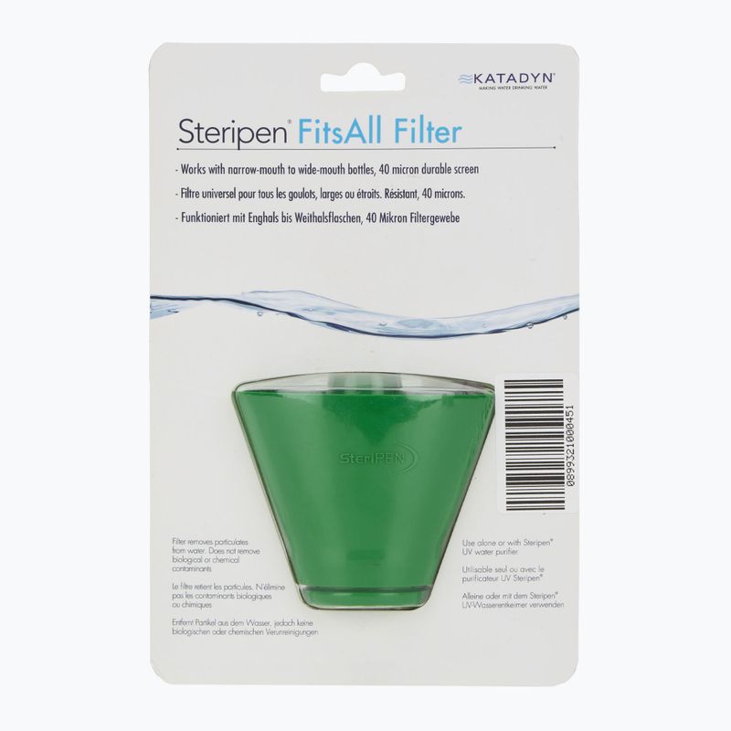 Vandens pirminis filtras Katadyn Steripen FitsAll With 40 Micron Filter