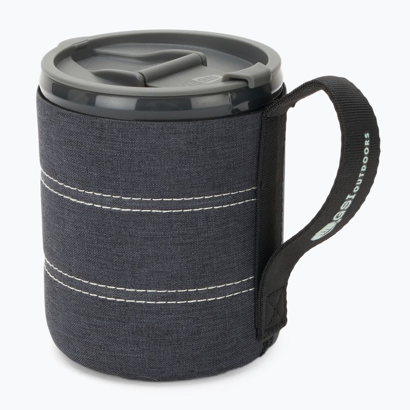 GSI Outdoors Infinity Backpacker Mug 550 ml juodas 75285 termo puodelis 2