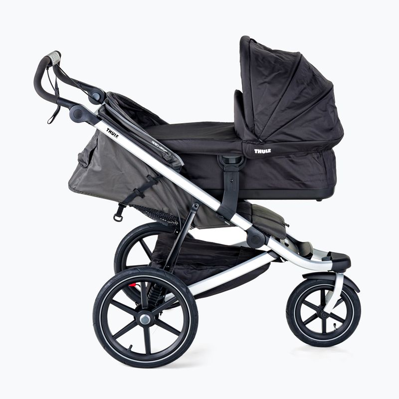Thule Urban Glide2 bėgimo vežimėlis su dėže, juodas 10101964 5