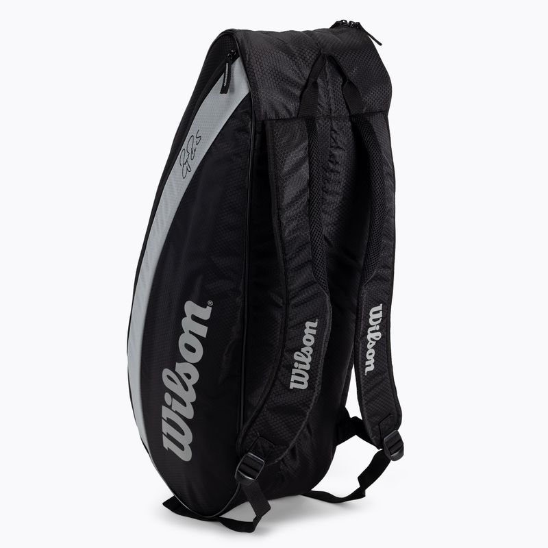 Wilson RF Team 6 Pack teniso krepšys, juodas WR8005701
