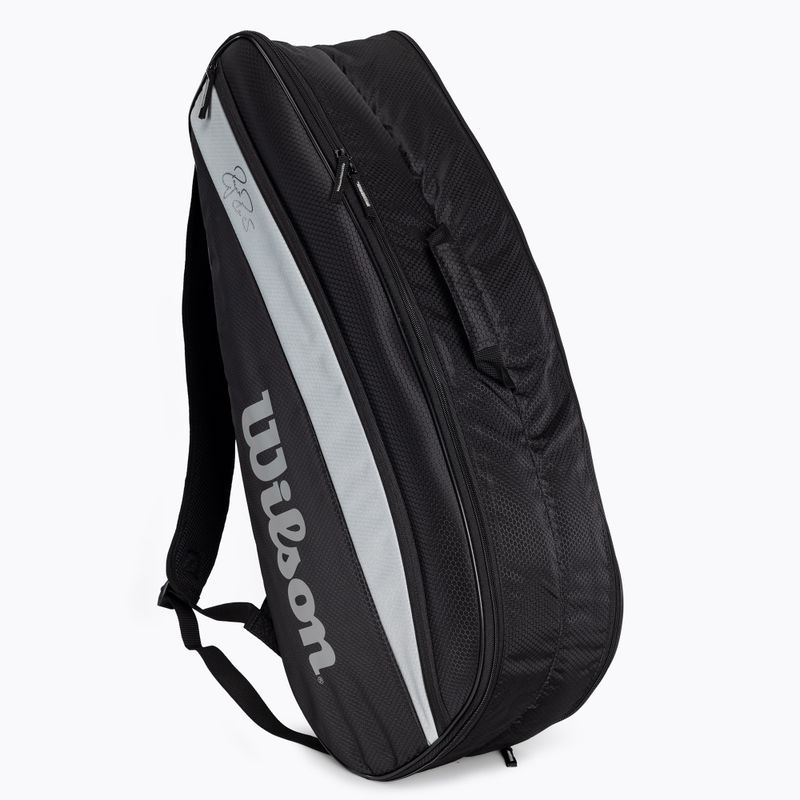 Wilson RF Team 6 Pack teniso krepšys, juodas WR8005701 3