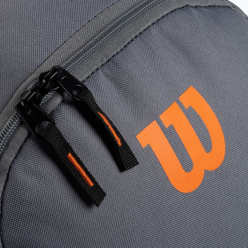 Wilson Team teniso kuprinė pilkai oranžinė WR8009901 6
