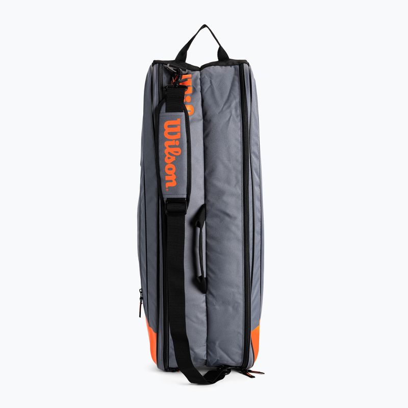 Wilson Team 6PK teniso krepšys pilkos spalvos WR8009801 4