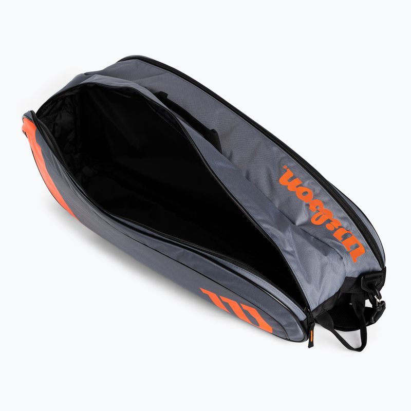 Wilson Team 6PK teniso krepšys pilkos spalvos WR8009801 6