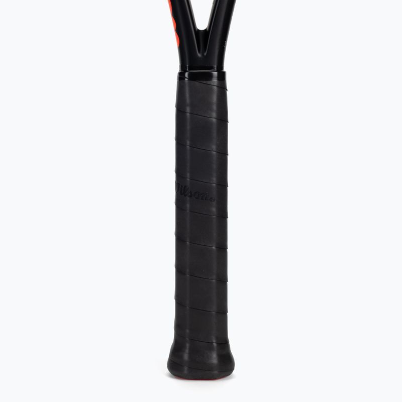 Wilson Burn 100Ls V4.0 teniso raketė juodai oranžinė WR044910U 4