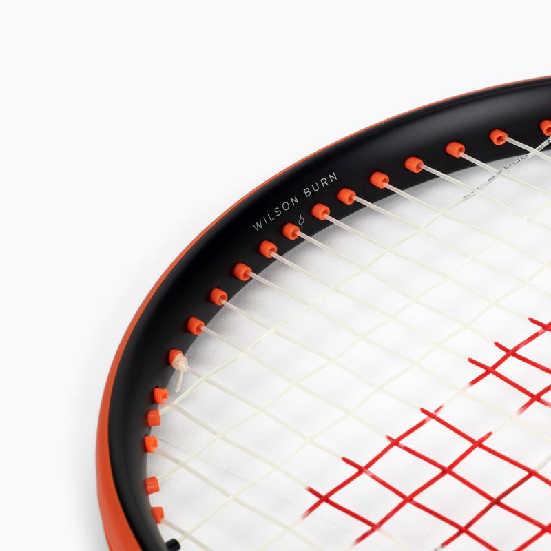 Wilson Burn 100Ls V4.0 teniso raketė juodai oranžinė WR044910U 6