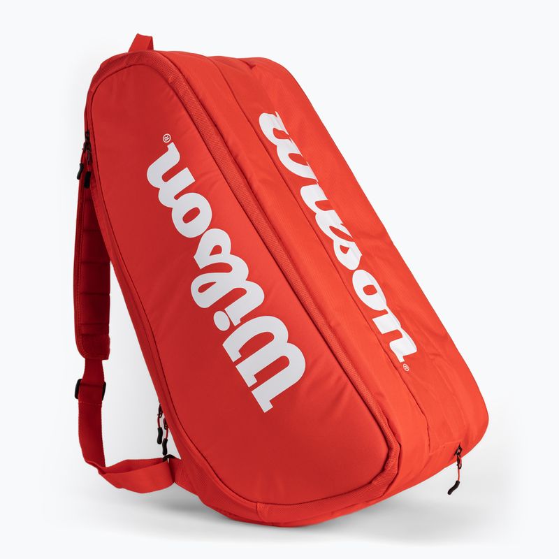 Wilson Super Tour 15 PK teniso krepšys raudonas WR8010301 3