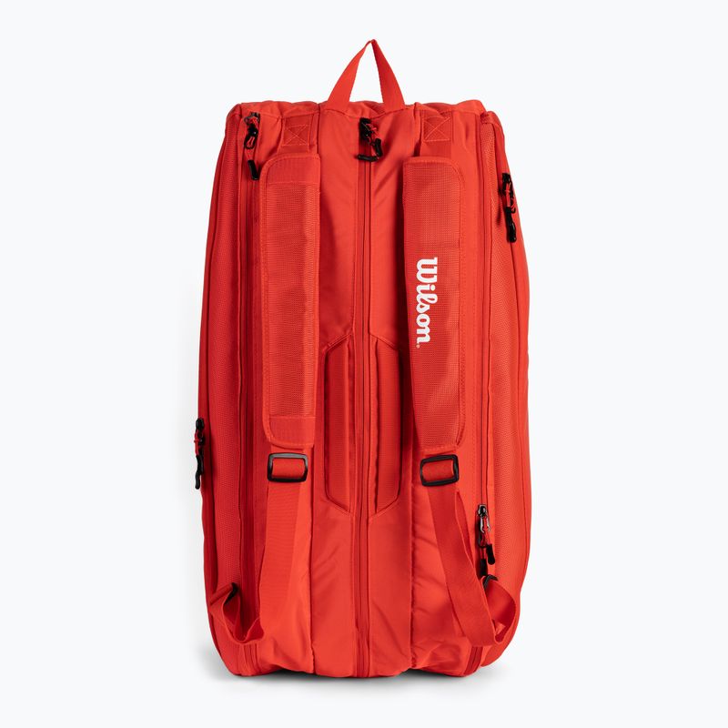 Wilson Super Tour 15 PK teniso krepšys raudonas WR8010301 4