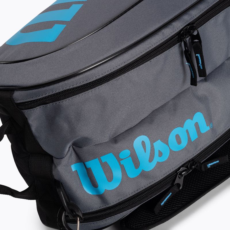 Wilson Team 6PK teniso krepšys, mėlynas WR8009802 5