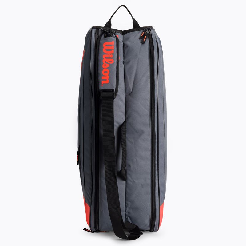 Wilson Team 6PK teniso krepšys raudonas WR8009803 4