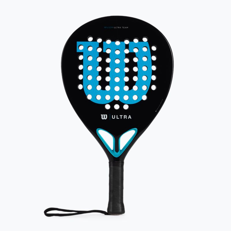 Wilson Ultra Team V2 Padel juodai mėlyna raketė WR067011U2