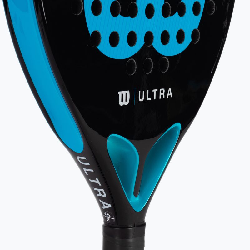 Wilson Ultra Team V2 Padel juodai mėlyna raketė WR067011U2 4