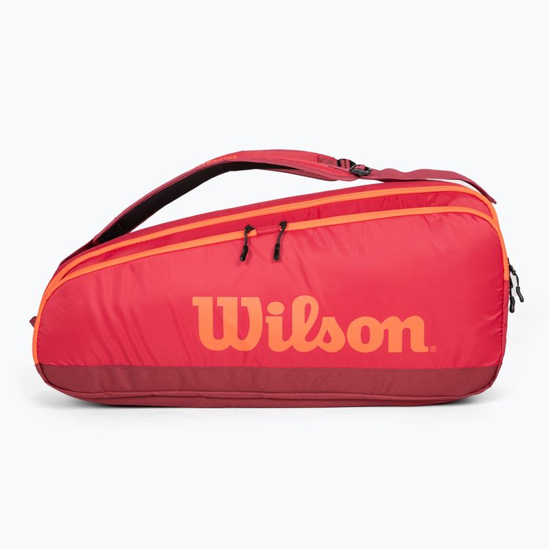 Wilson Tour 12 Pack teniso krepšys kaštoninės spalvos WR8011202001