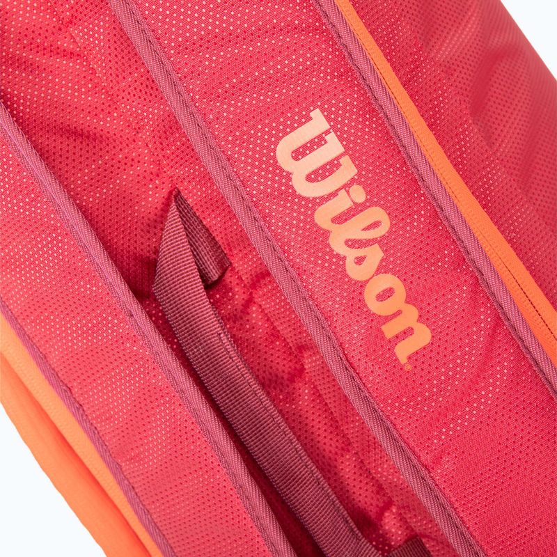 Wilson Tour 6 pakuočių teniso krepšys Maroon WR8011302001 5
