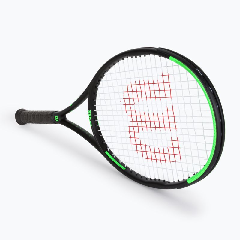 Wilson Blade Feel 103 teniso raketė juodai žalia WR083310U 2