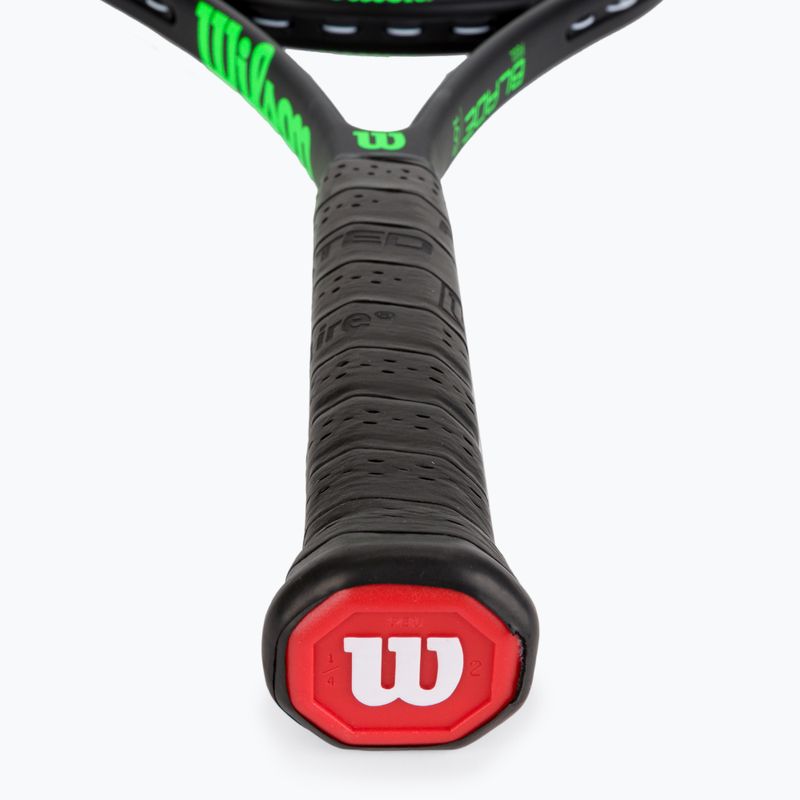 Wilson Blade Feel 103 teniso raketė juodai žalia WR083310U 3