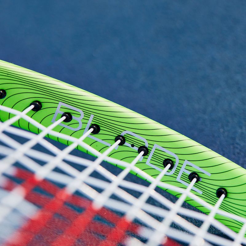 Wilson Blade Feel 103 teniso raketė juodai žalia WR083310U 12