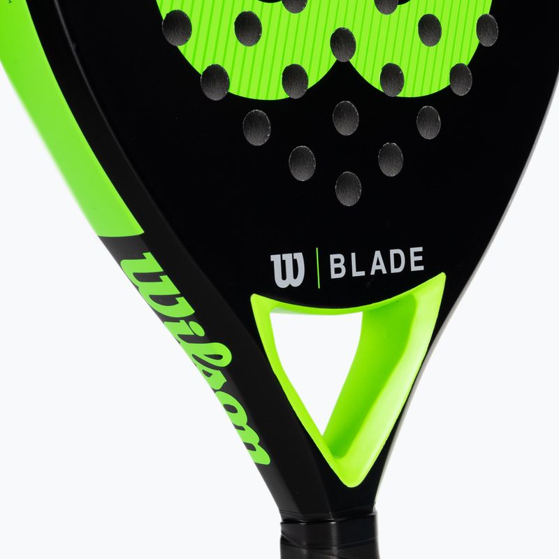 Wilson Blade Team V2 Padel raketė juodai žalia WR067411U2 4