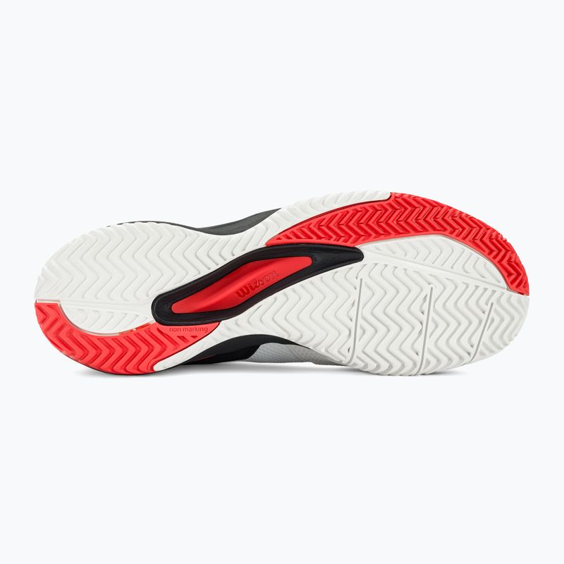 Vyriški teniso bateliai Wilson Rush Pro Ace white/red/poppy red 5