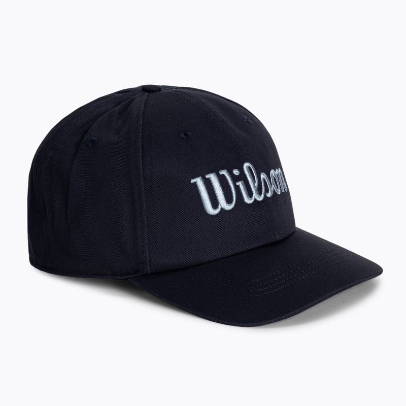 Vyriška Wilson Script Twill kepurė tamsiai mėlyna WRA788607