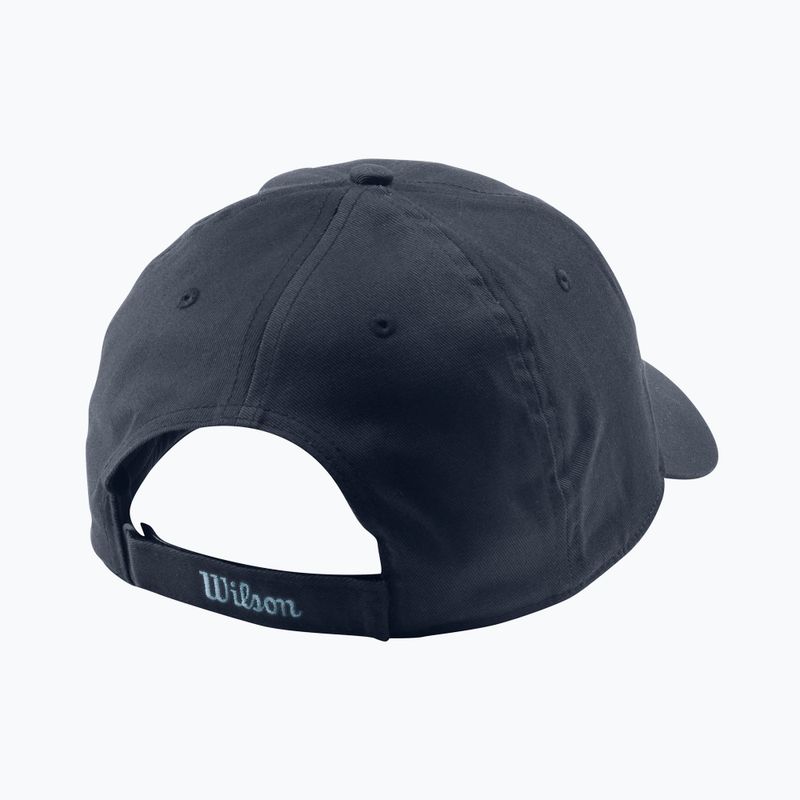 Vyriška Wilson Script Twill kepurė tamsiai mėlyna WRA788607 6