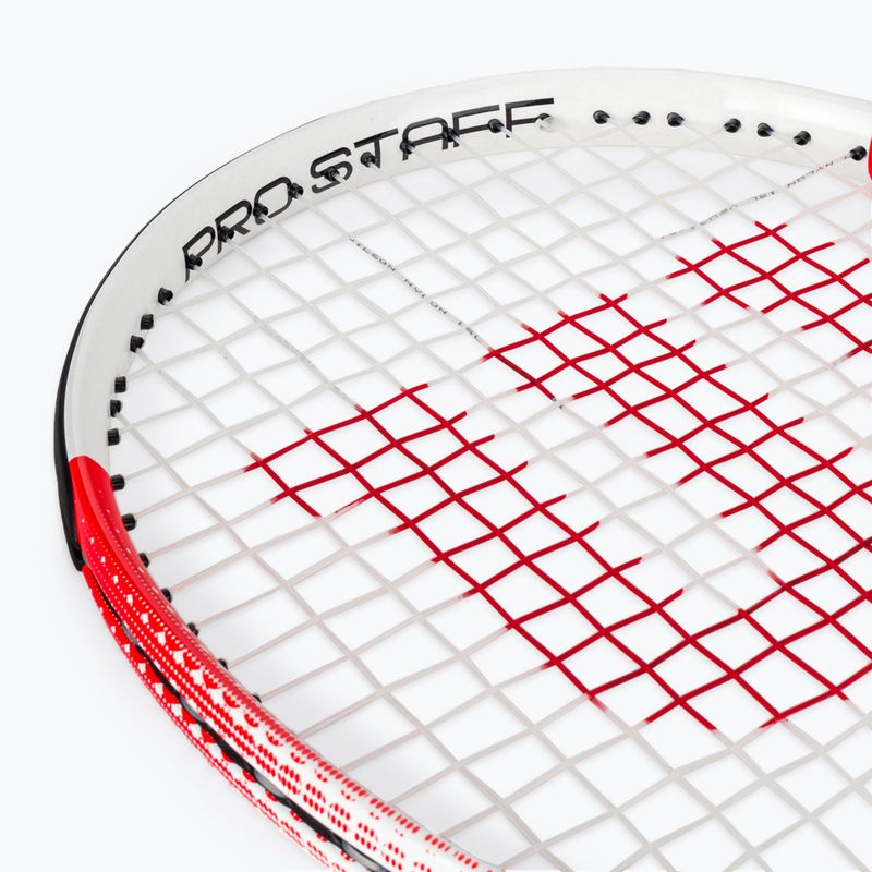 Wilson Pro Staff Precision Team 103 teniso raketė raudona ir balta WR080510U 6