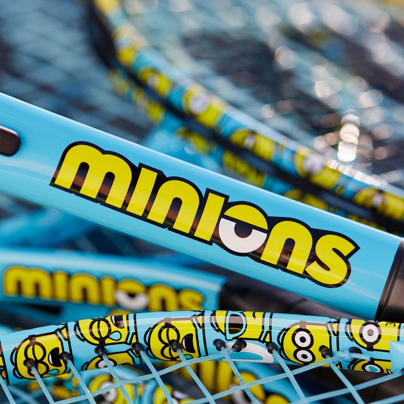 Vaikiška teniso raketė Wilson Minions 2.0 Jr 23 blue/yellow WR097210H 10