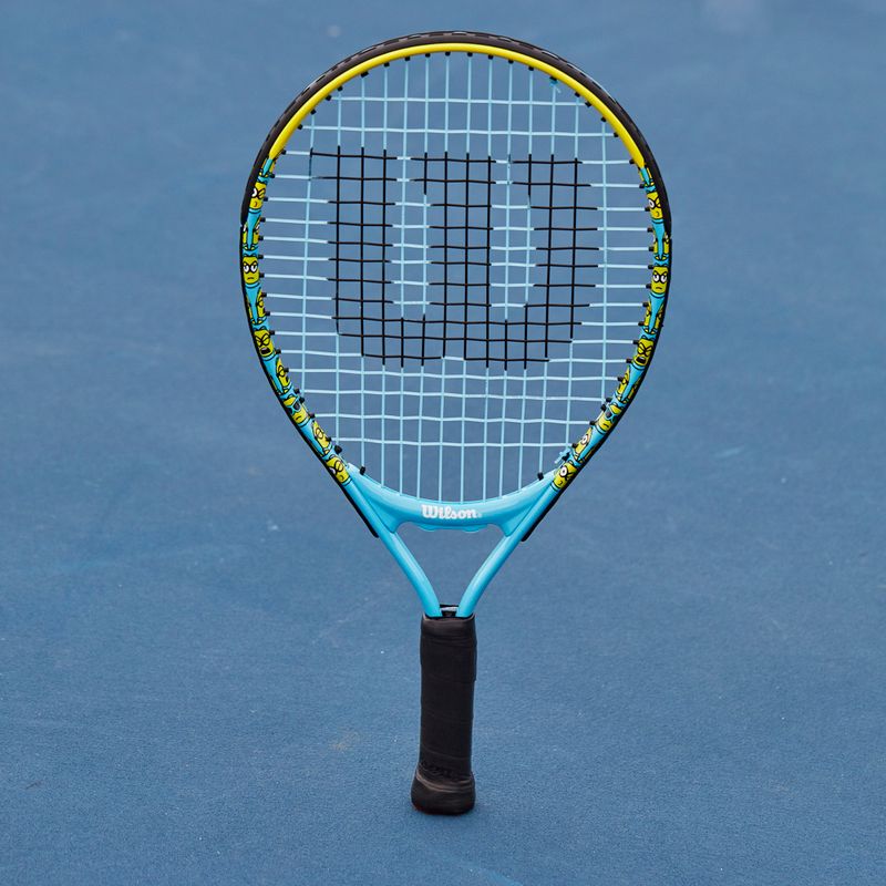 Vaikiška teniso raketė Wilson Minions 2.0 Jr 21 blue/yellow WR097110H 9
