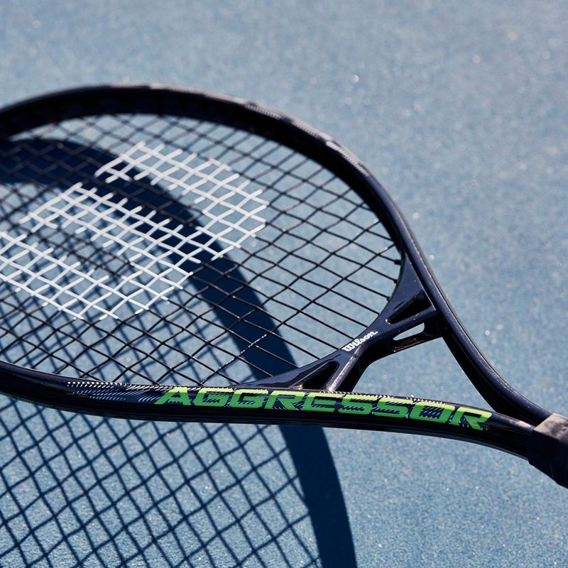 Wilson Aggressor 112 teniso raketė juodai žalia WR087510U 9