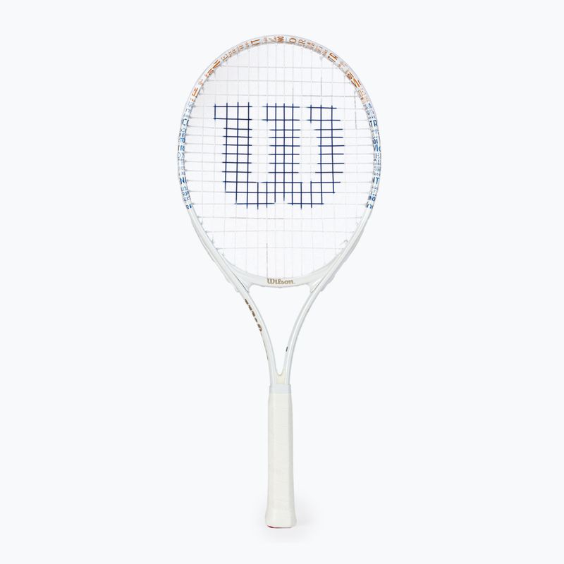 Wilson Roland Garros Elite 25 vaikų teniso rinkinys oranžinės ir baltos spalvos WR086810F 2