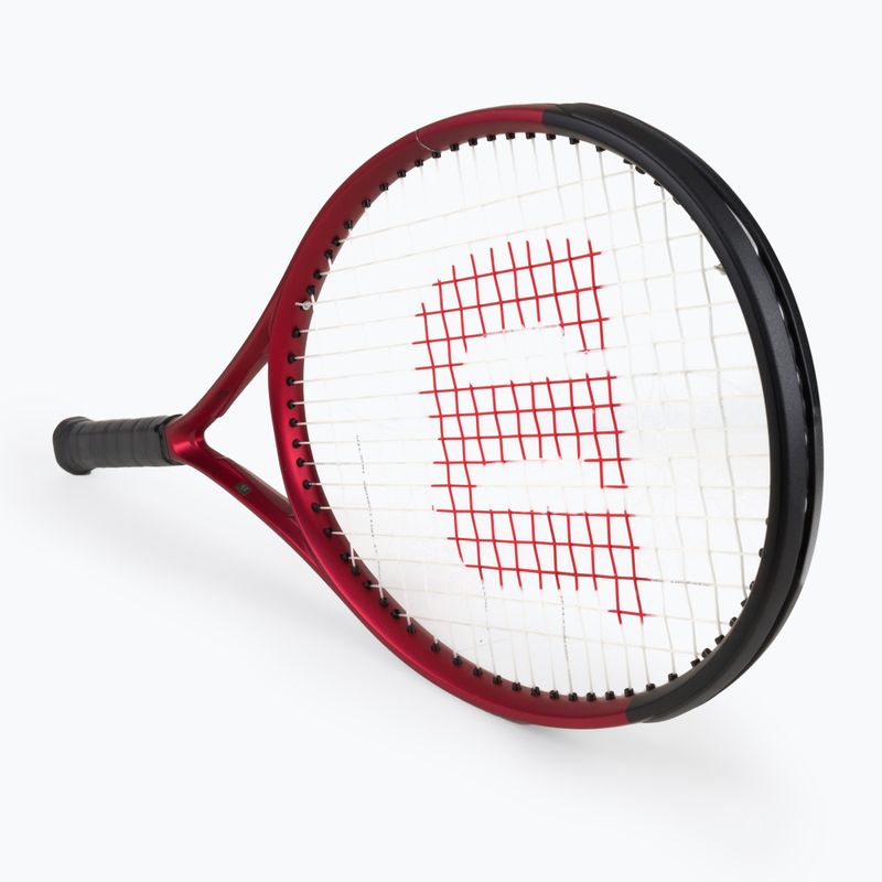 Wilson Clash 25 V2.0 vaikiška teniso raketė raudona WR074710U 2