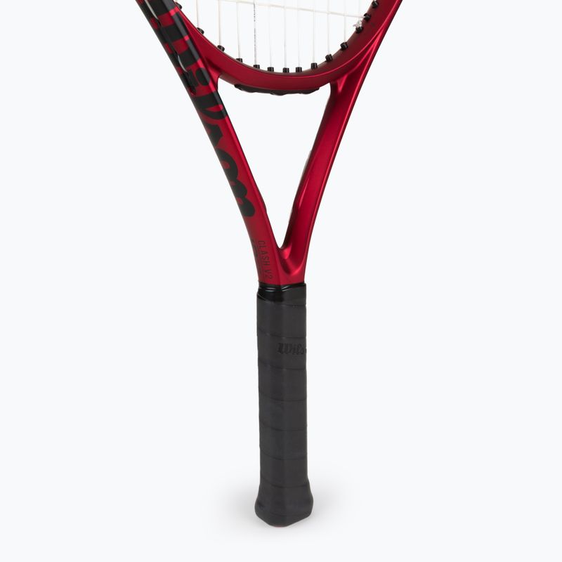 Wilson Clash 25 V2.0 vaikiška teniso raketė raudona WR074710U 3