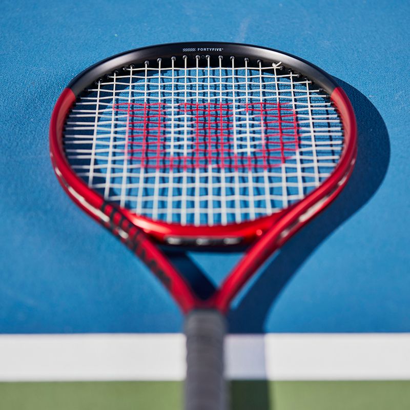 Wilson Clash 25 V2.0 vaikiška teniso raketė raudona WR074710U 7