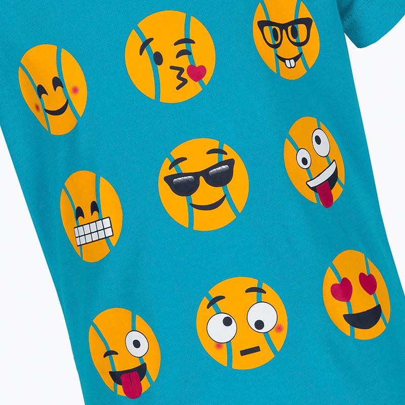 Vaikiški teniso marškinėliai Wilson Emoti-Fun Tech Tee blue WRA807903 4