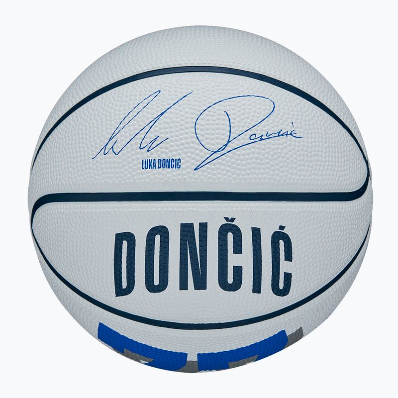 Wilson NBA Player Icon Mini Luka krepšinio kamuolys WZ4007701XB3 dydis 3