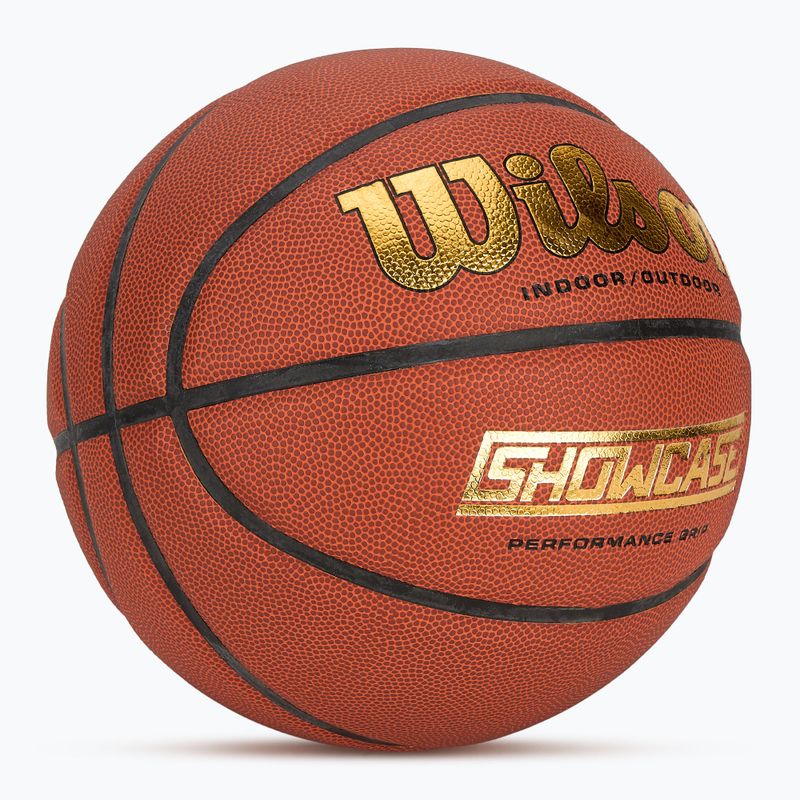 Wilson Showcase Comp Krepšinio krepšinio oranžinis dydis 6 2