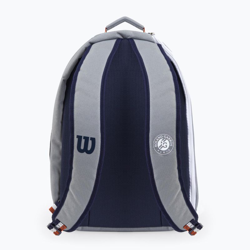 Wilson jaunimo teniso kuprinė Rolland Garros, pilka WR8019501001 3