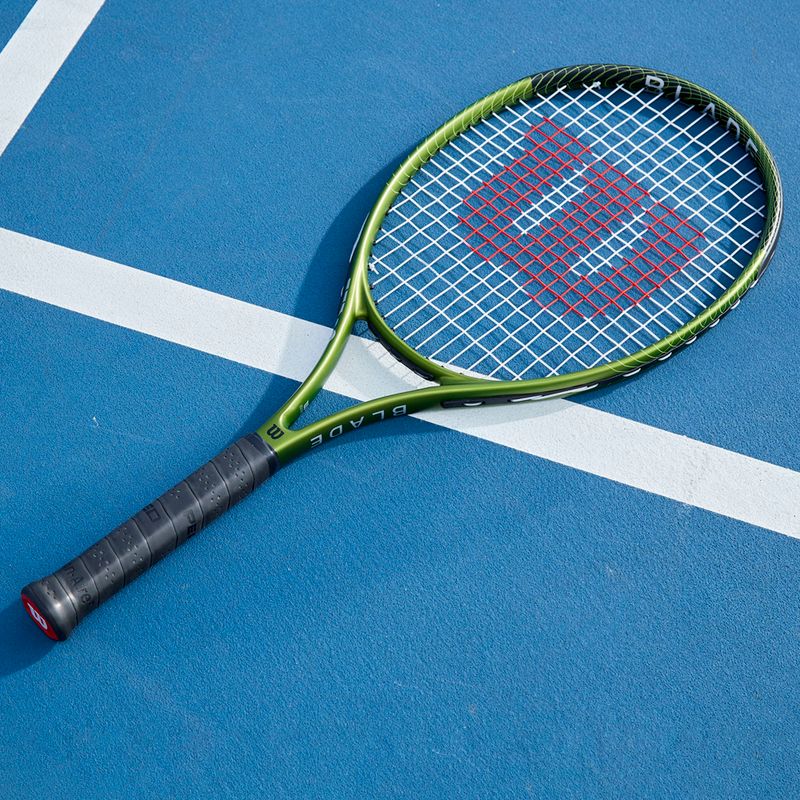 Wilson Blade Feel 100 teniso raketė žalia WR117410 7