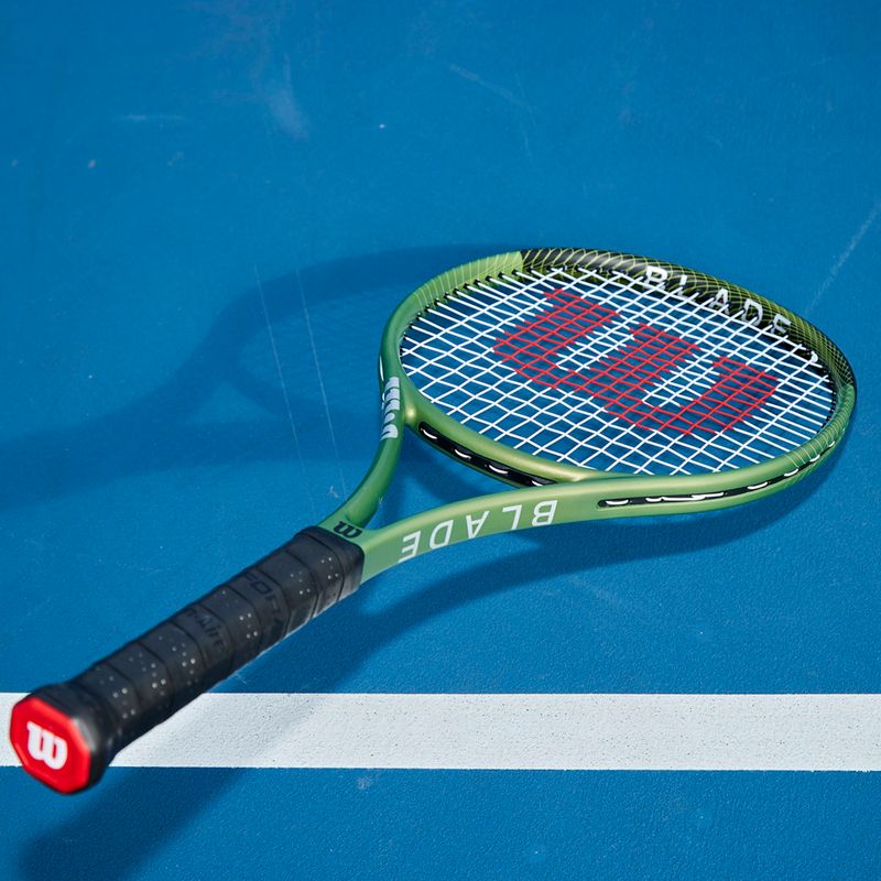 Wilson Blade Feel 100 teniso raketė žalia WR117410 8