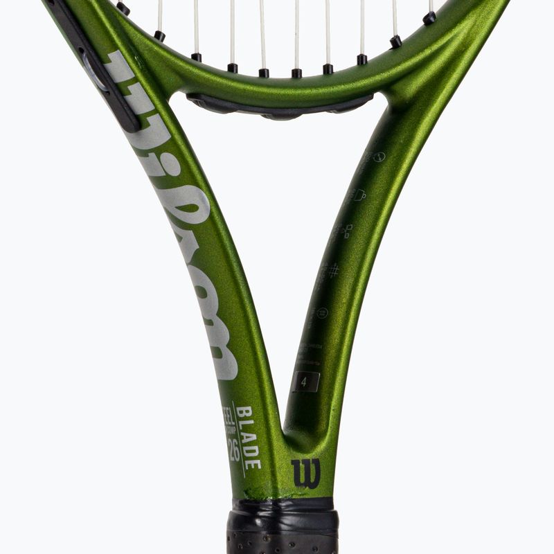 Vaikiška teniso raketė Wilson Blade Feel Comp 26 žalia WR125210U 4