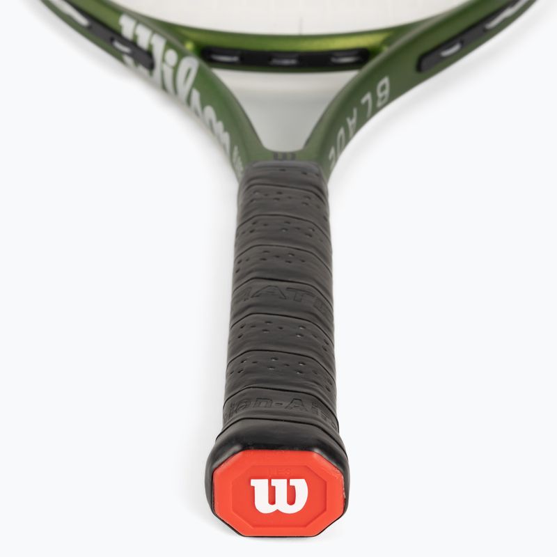 Wilson Blade Feel Comp 25 vaikiška teniso raketė žalia WR125310U 3