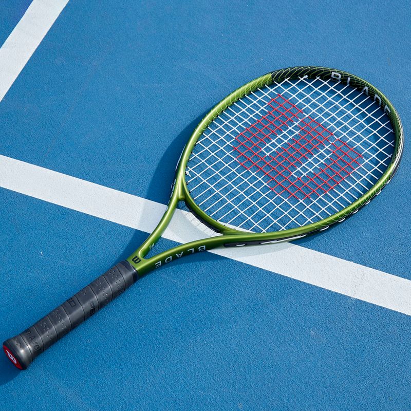 Wilson Blade Feel Comp 25 vaikiška teniso raketė žalia WR125310U 6