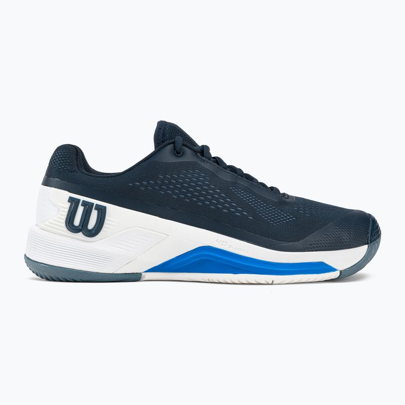 Vyriški teniso bateliai Wilson Rush Pro 4.0 navy blue WRS330650 2