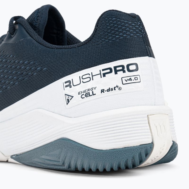 Vyriški teniso bateliai Wilson Rush Pro 4.0 navy blue WRS330650 10