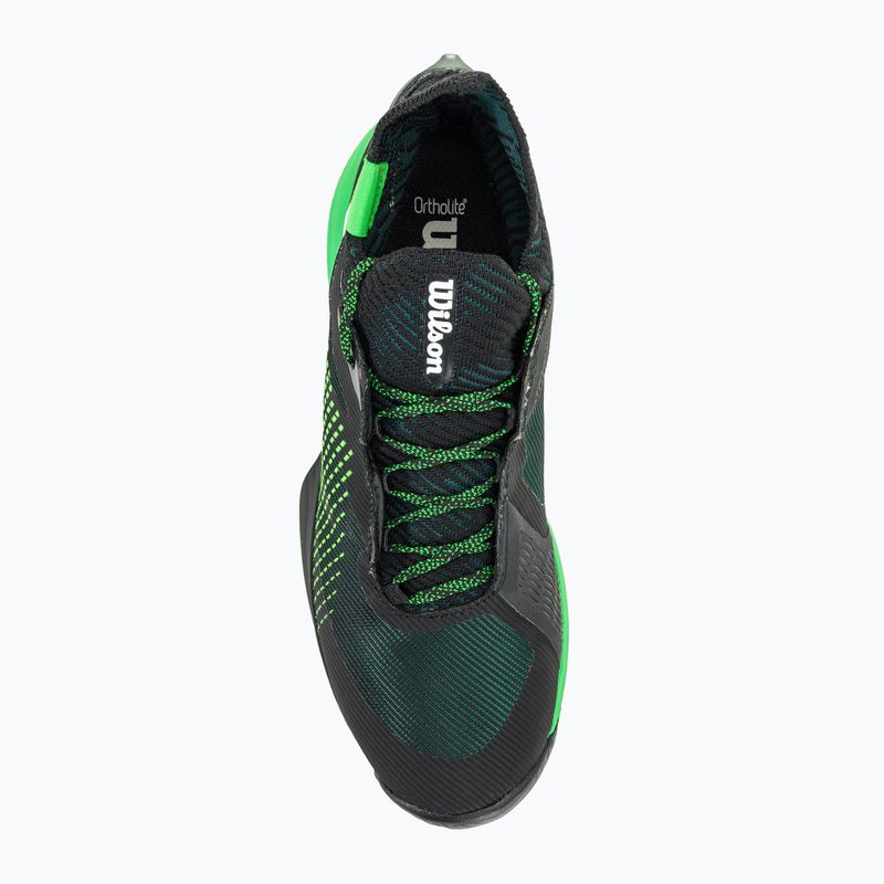 Vyriški teniso bateliai Wilson Kaos Rapide STF black/green 6
