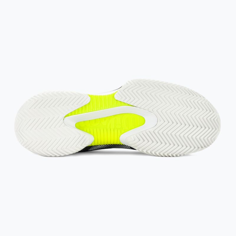 Vyriški teniso bateliai Wilson Kaos Rapide STF Clay white/black/safety yellow 5